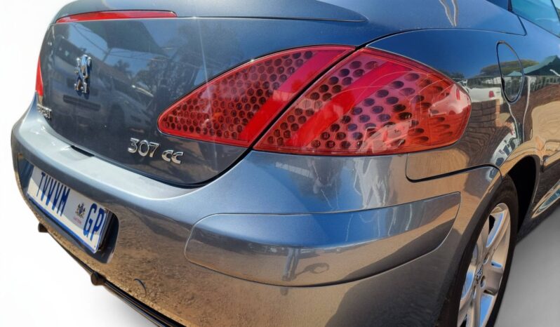 PEUGEOT 307 2.0 CC CABRIOLET full